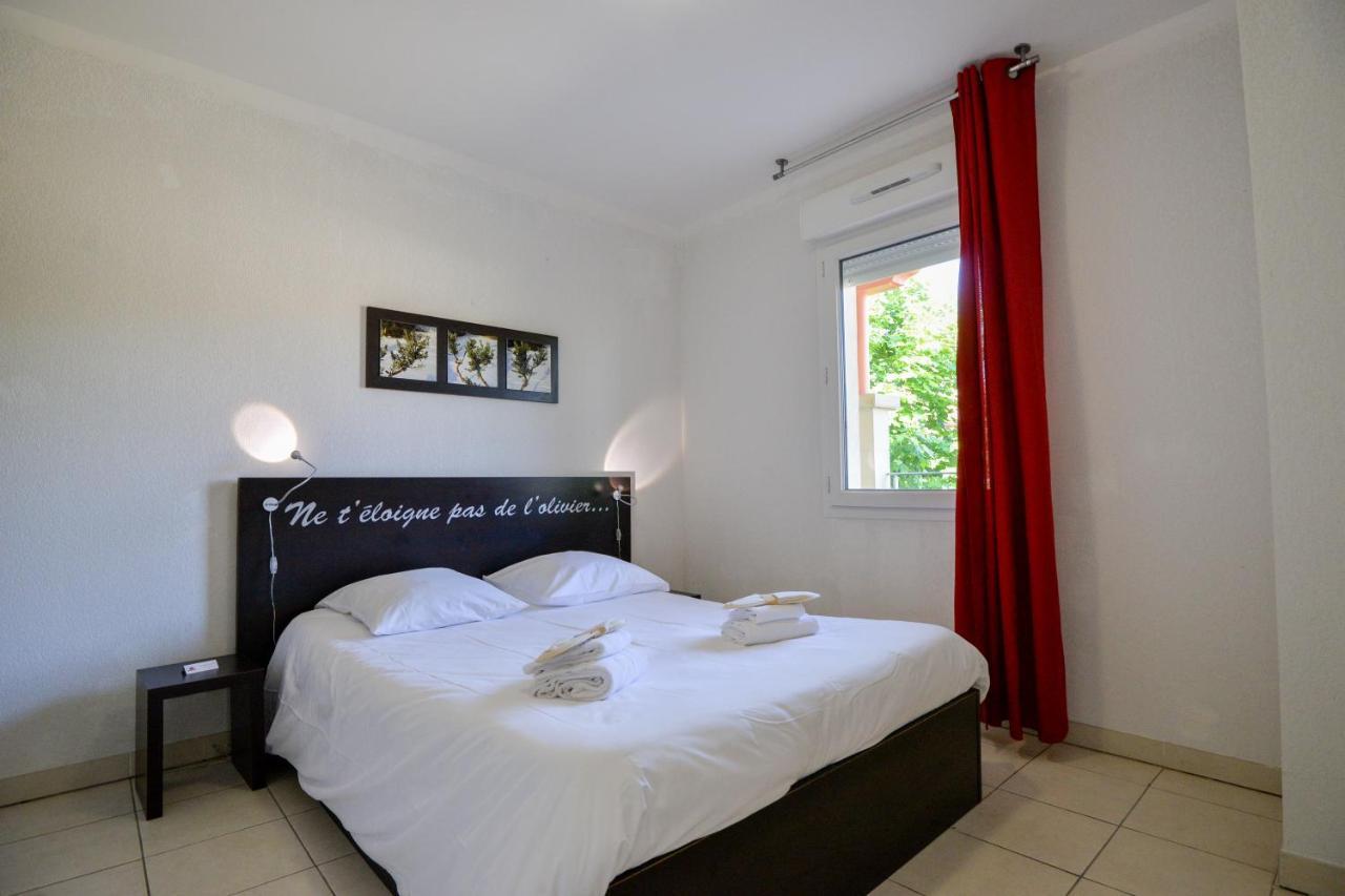 La Residence Du Chateau De Jouarres Azille Zimmer foto